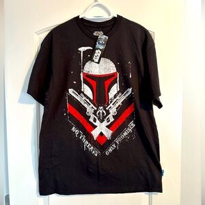 Star Wars NWT Only Promises Tee Size L in Black